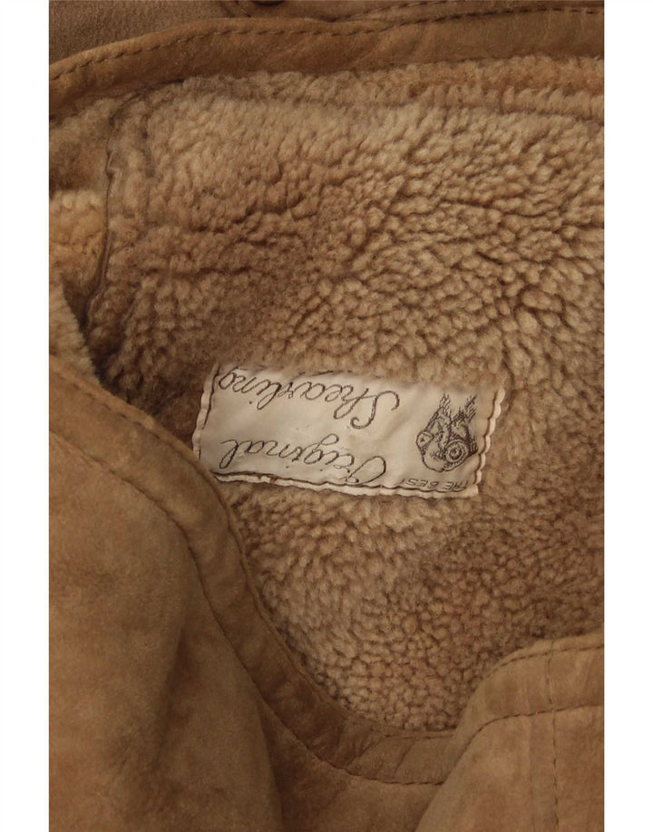 Jachetă din shearling pentru bărbați Everest IT 54 2XL bej