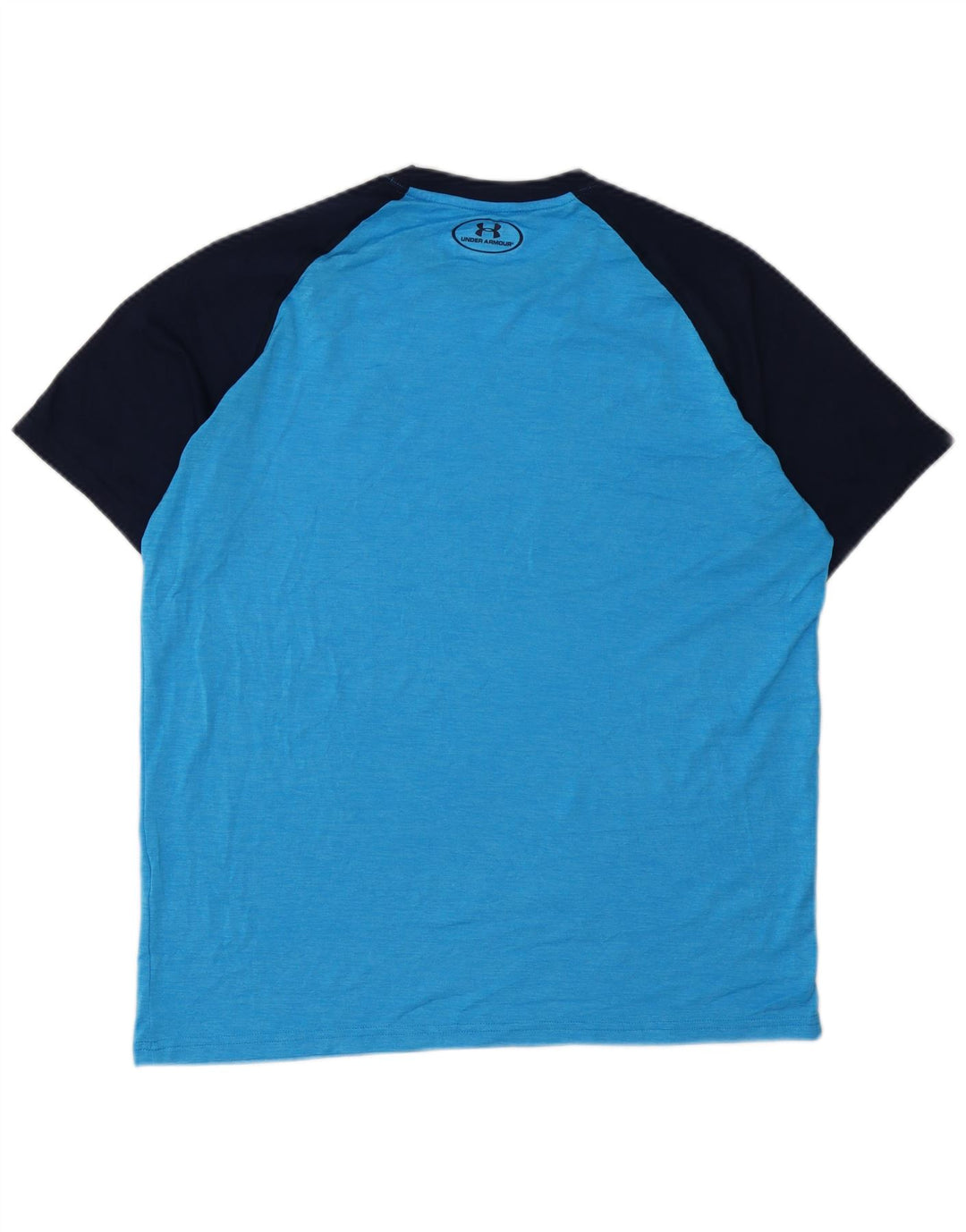 Tricou pentru bărbați UNDER ARMOUR Heat Gear Top Medium Blue Colorblock Poliester