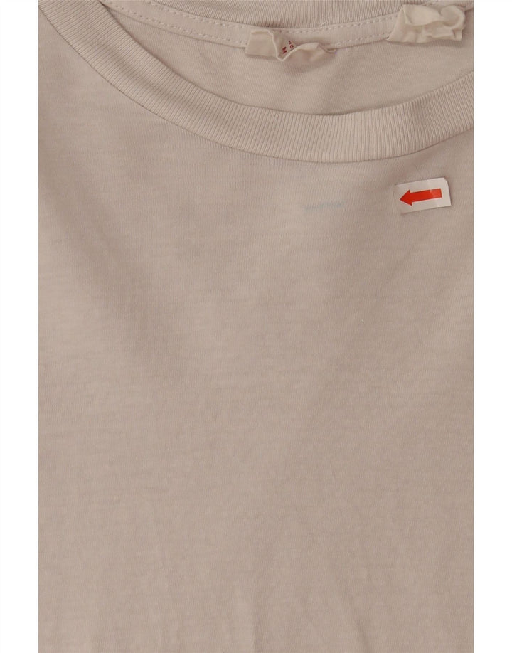 LEVI'S Womens T-Shirt Top UK 12 Medium White Cotton Vintage Levi's and Second-Hand Levi's from Messina Hembry 