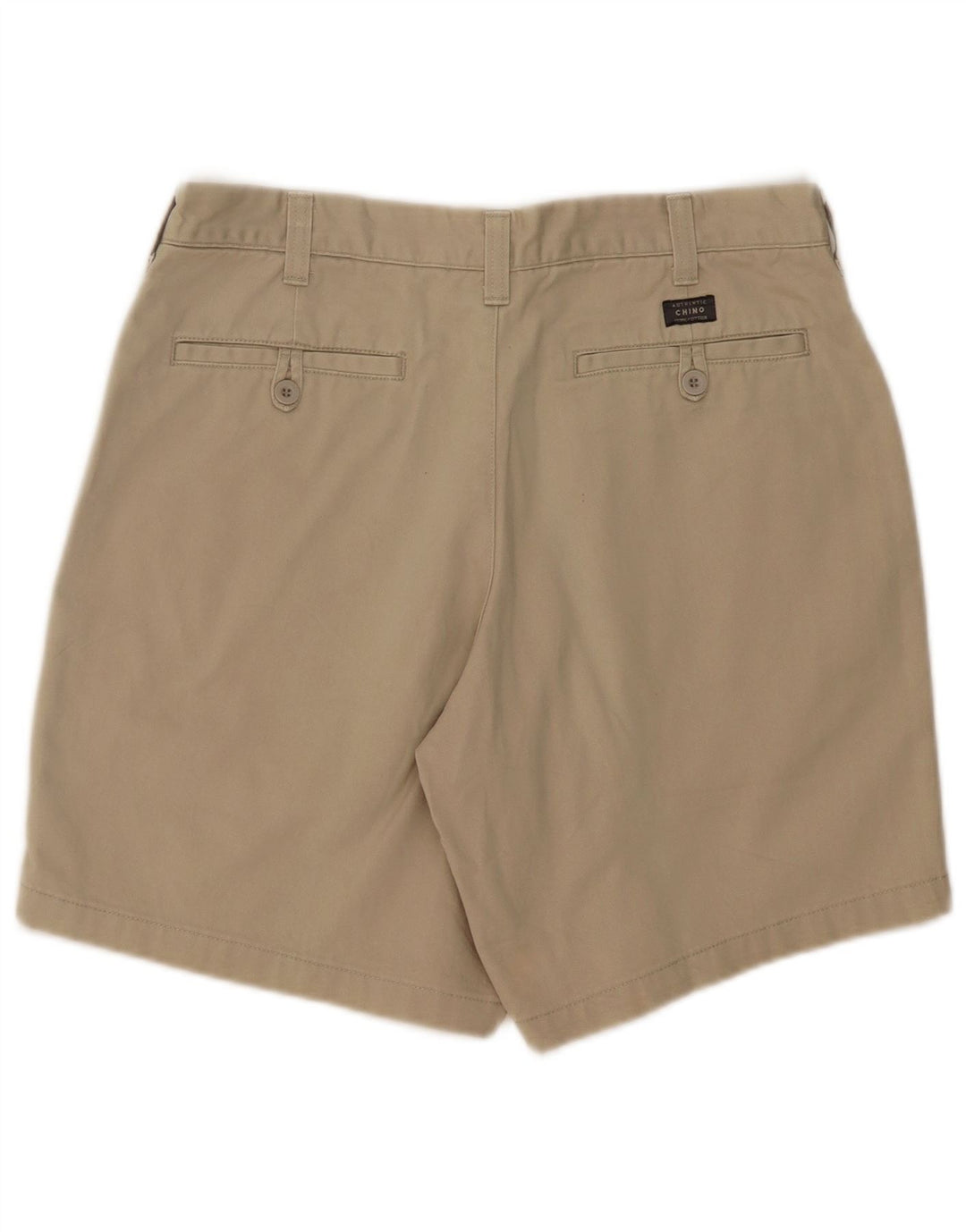 MARKS & SPENCER Pantaloni scurți chino pentru bărbați W34, bumbac mare, bej