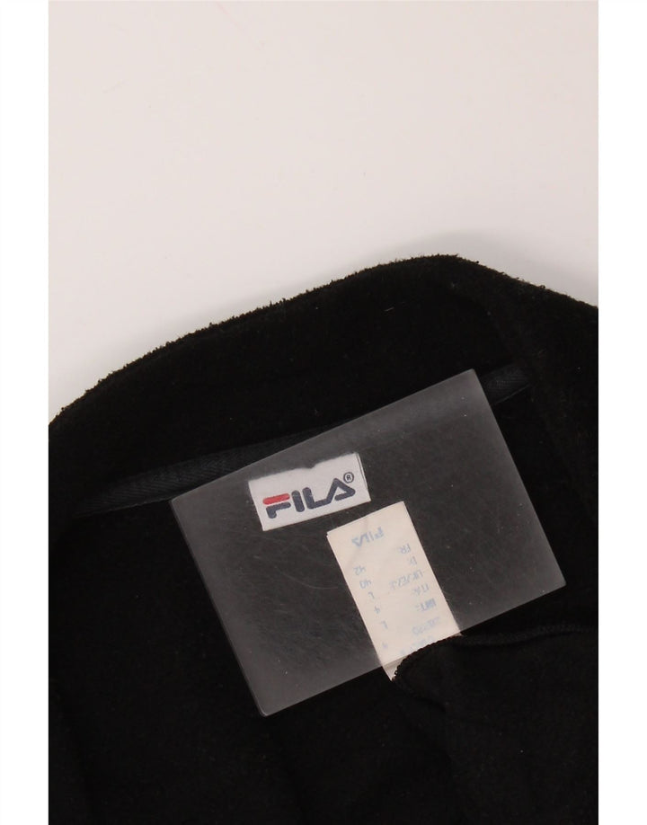 Jachetă polară Fila pentru femei UK 16, mare, negru, poliester