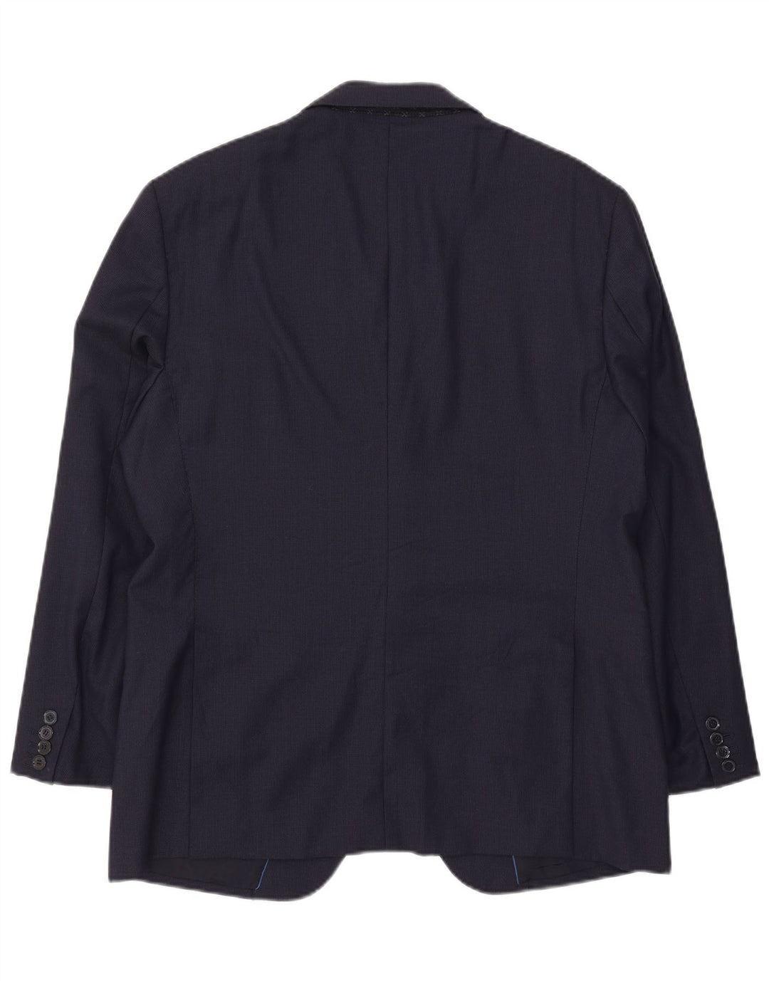 Massimo Dutti Jachetă pentru bărbați cu 2 nasturi EU 54 XL Lână bleumarin