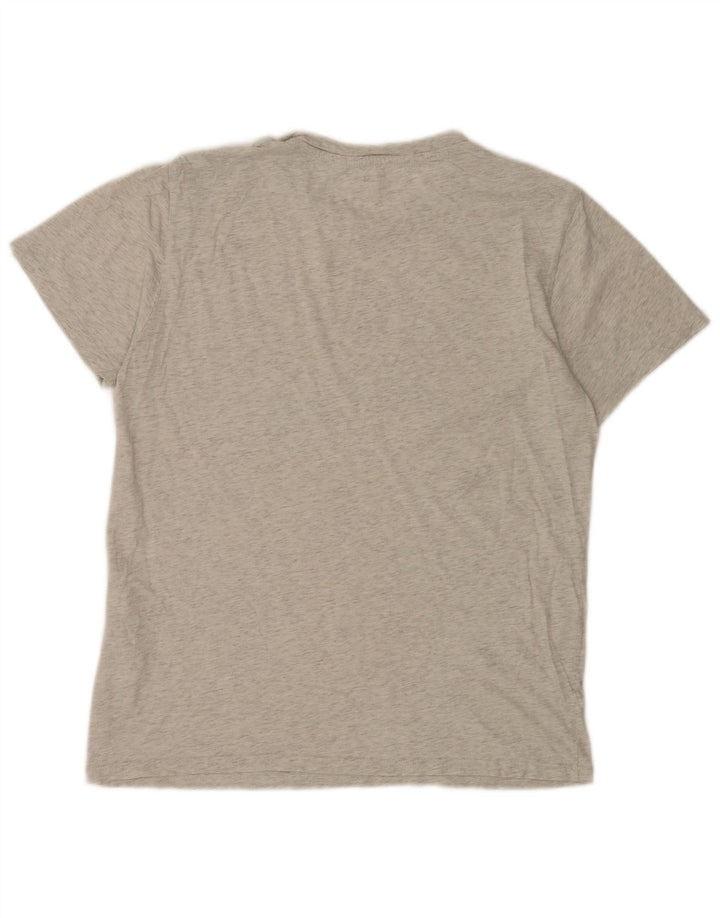 Tricou cu grafic Levi's pentru bărbați Top din bumbac cu pete gri mediu
