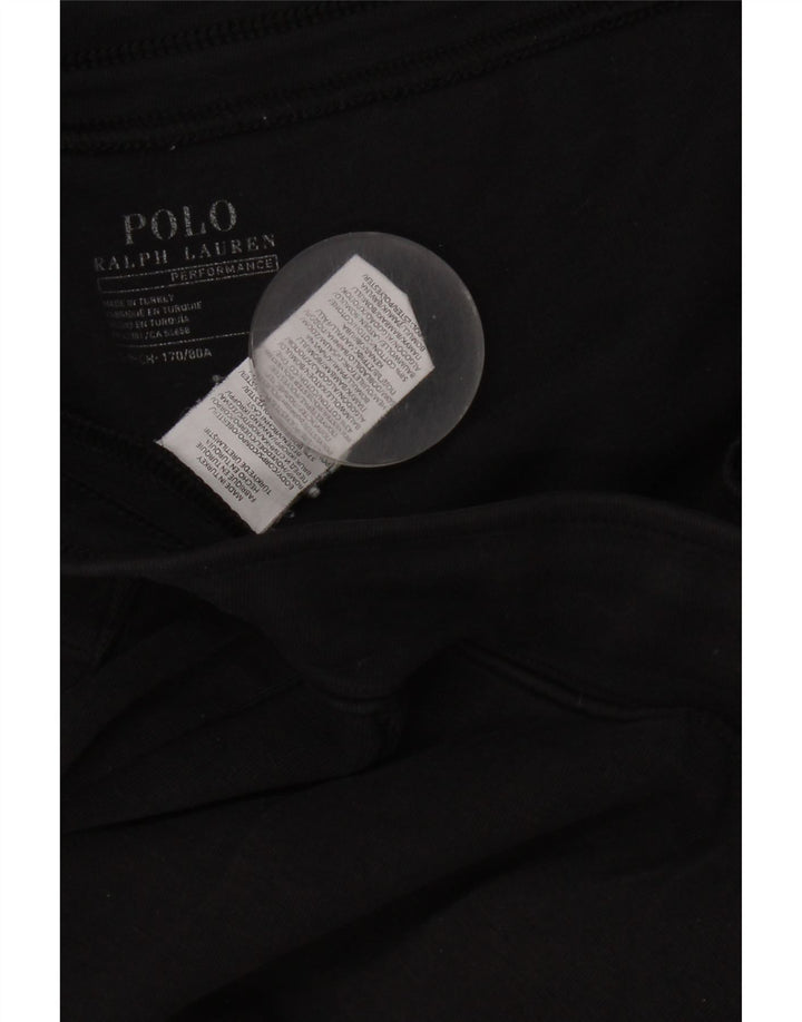 Polo Ralph Lauren Pantaloni de trening pentru bărbați Pantaloni de jogging Mici Poliester negru