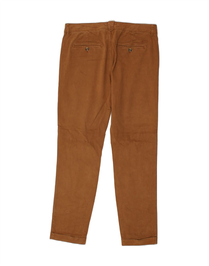 MASSIMO DUTTI Womens Slim Chino Trousers EU 40 Medium W30 L30  Brown Vintage Massimo Dutti and Second-Hand Massimo Dutti from Messina Hembry 