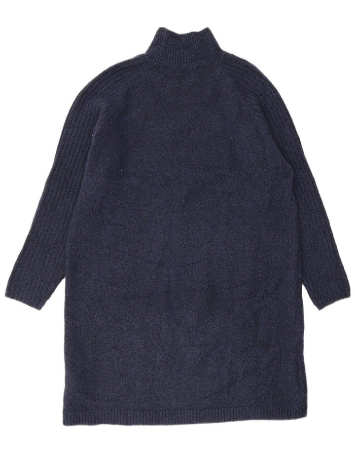 Rochie Pulover pentru Damă Zara UK 14 Medium Bleumarin Acrilic