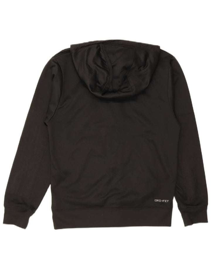 Pulover Nike pentru bărbați, cu fermoar, XS, poliester negru