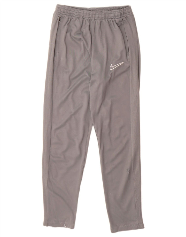Pantaloni de trening Nike Dri Fit pentru băieți 12-13 ani, mari, gri, poliester