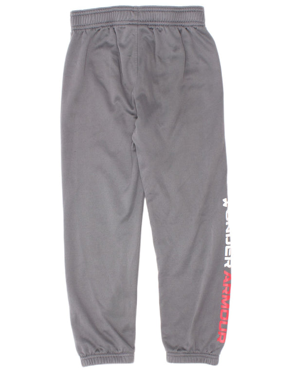Pantaloni de trening grafic Under Armour pentru băieți Joggeri 5-6 ani gri