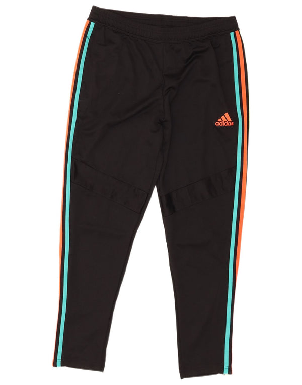 Pantaloni de trening Adidas pentru bărbați, mari, negru, poliester