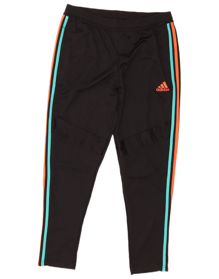 Pantaloni de trening Adidas pentru bărbați, mari, negru, poliester