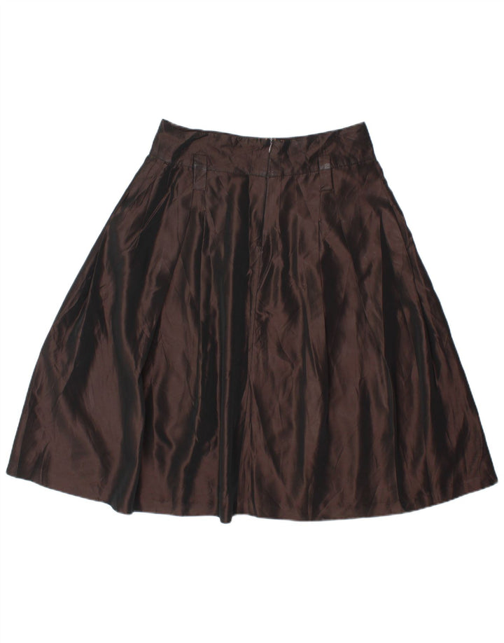 Fustă A-Line Femei Zara Medium W28 Maro Rayon