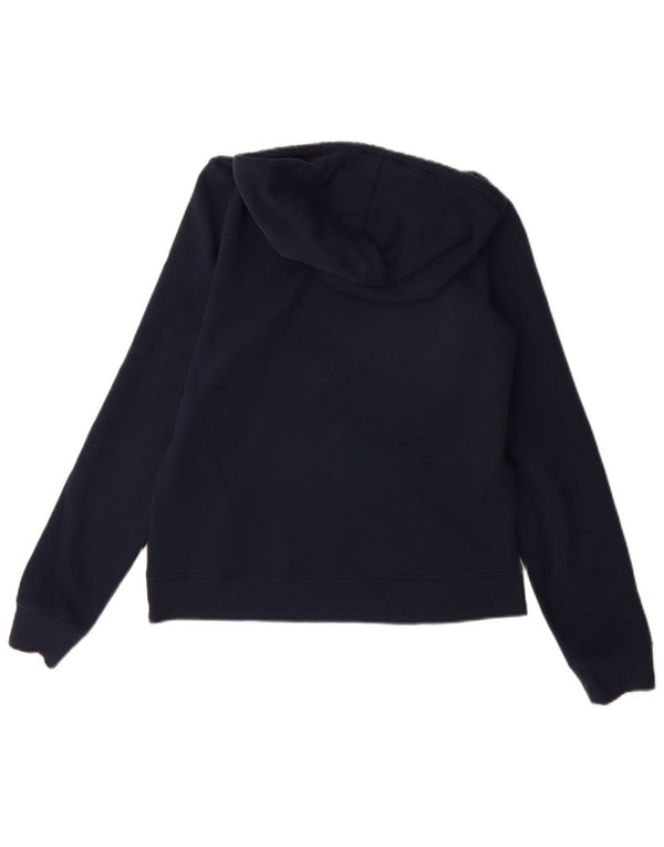 Pulover Hollister pentru damă, cu grafică, UK 10, bumbac, albastru bleumarin