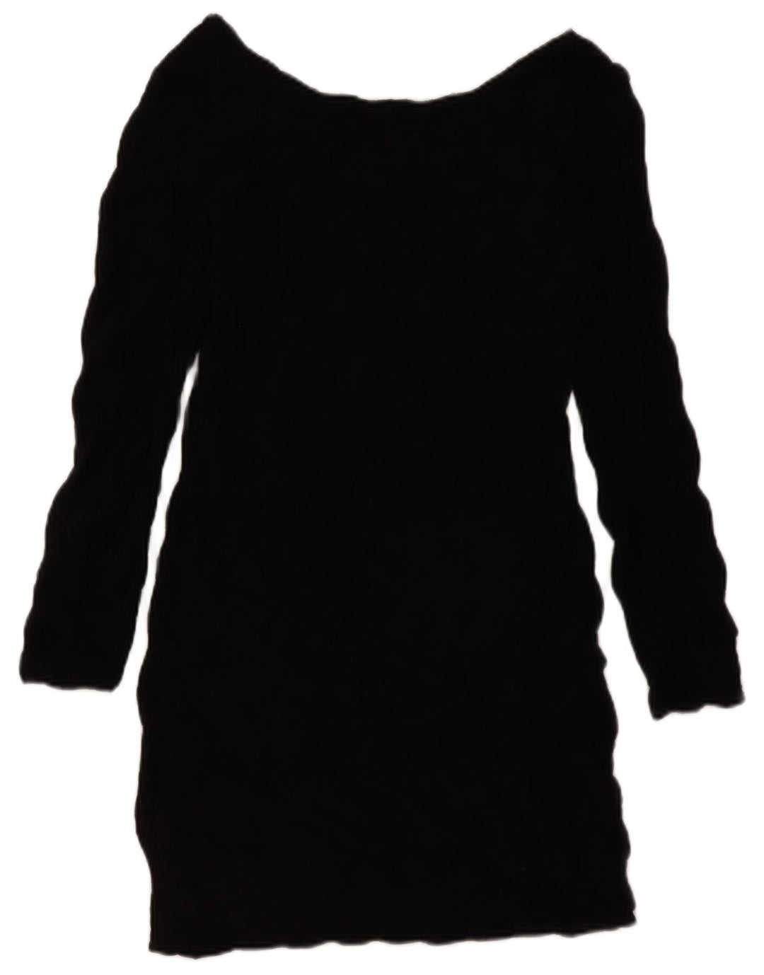 Rochie teacă cu mânecă lungă pentru femei ZARA UK 14 mare neagră