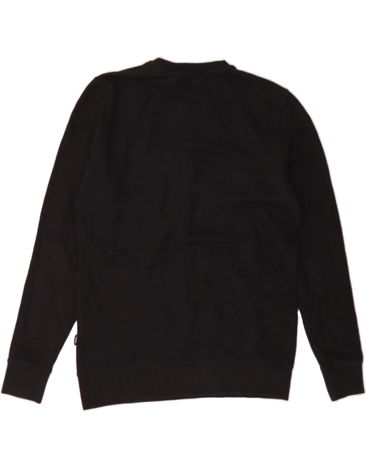 VANS Mens Graphic Sweatshirt Jumper Small Black Cotton Vintage Vans and Second-Hand Vans from Messina Hembry 