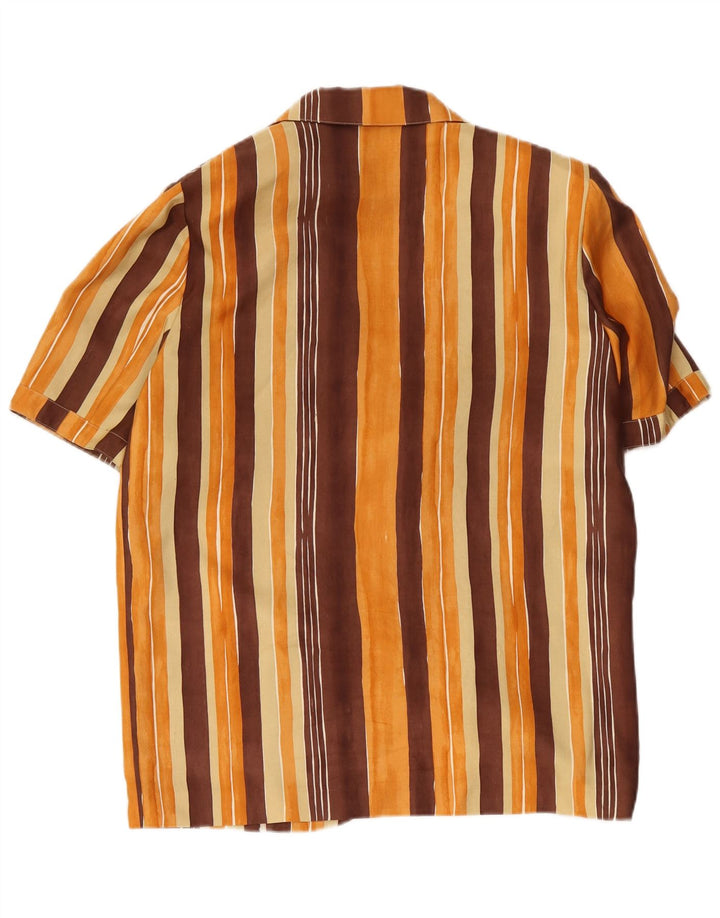 Jachetă vintage pentru femei cu 3 nasturi EU 46 XL, cu dungi multicolore
