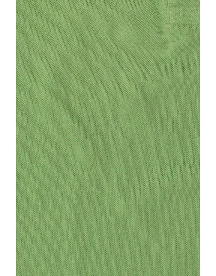 Tricou polo pentru bărbați LACOSTE Mărimea 3 Bumbac verde mic