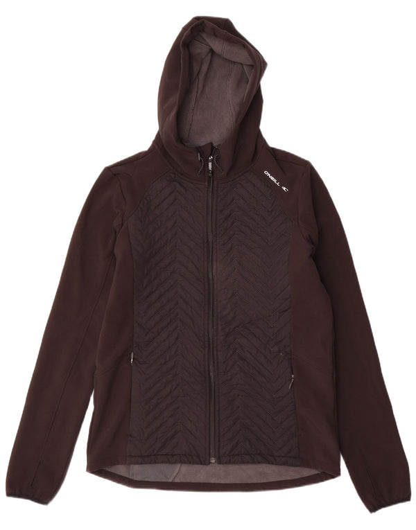 Jachetă de vânt pentru femei O'Neill, cu glugă, UK 14 Medium Black Colorblock