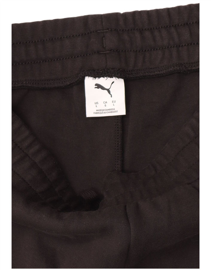Pantaloni de trening Puma Graphic pentru bărbați, mari, negri