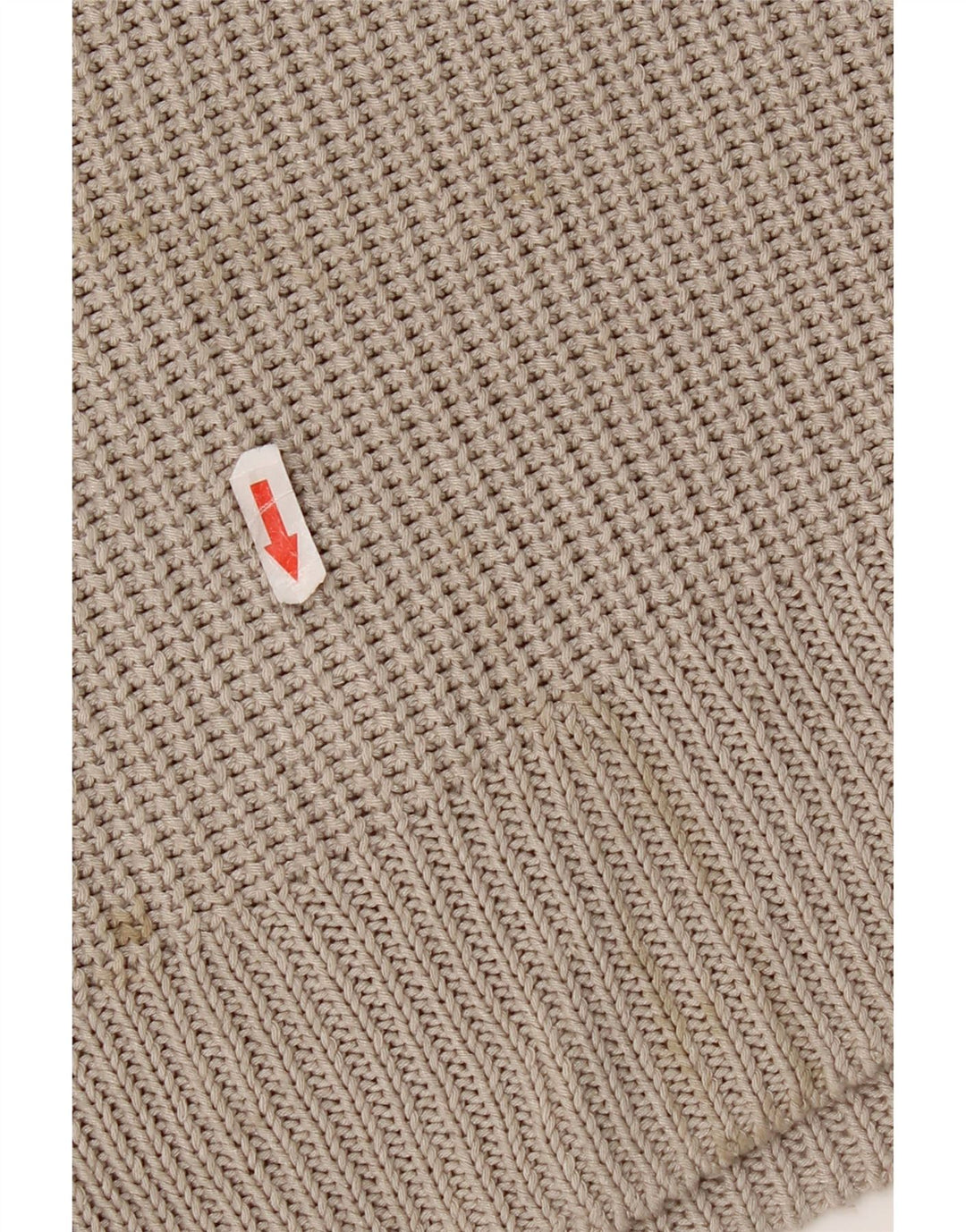Zara bărbați Vestă Tank Top Mic Maro Acrilic