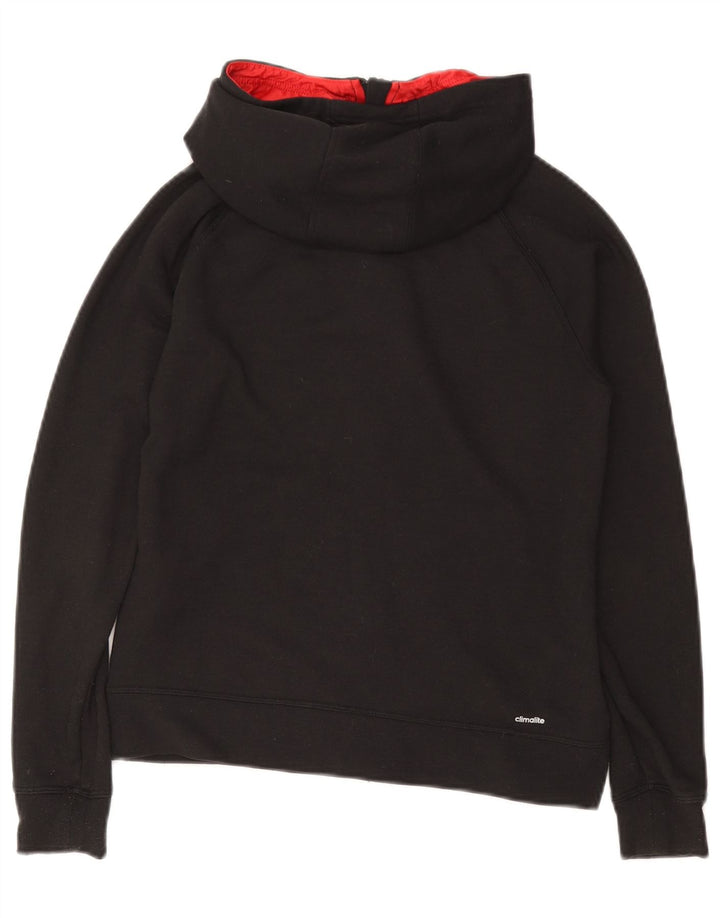 Pulover ADIDAS Climalite Zip pentru femei UK 4/6 XS Poliester negru