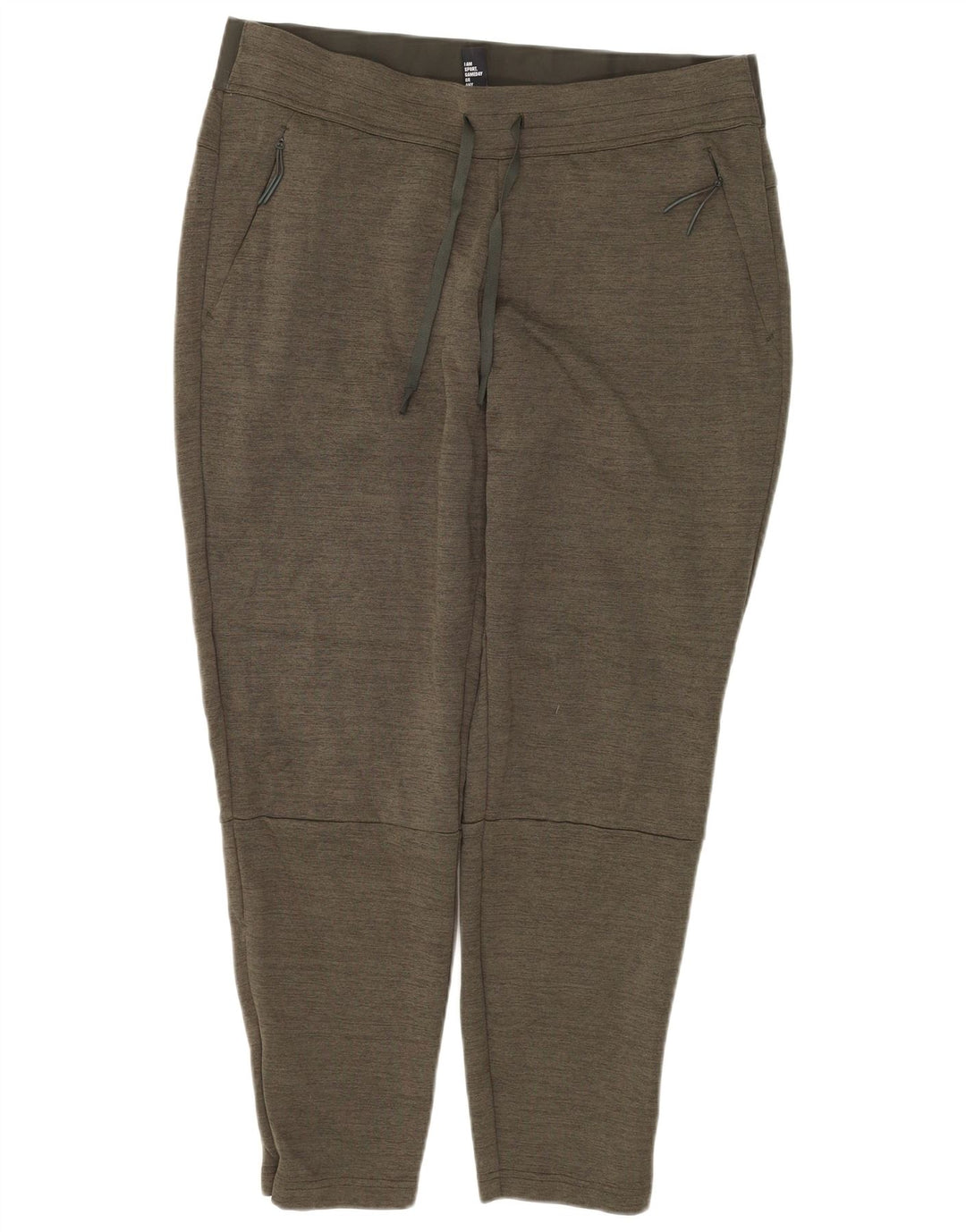 Pantaloni de trening ADIDAS pentru femei UK 20/22 XL Kaki Flecked