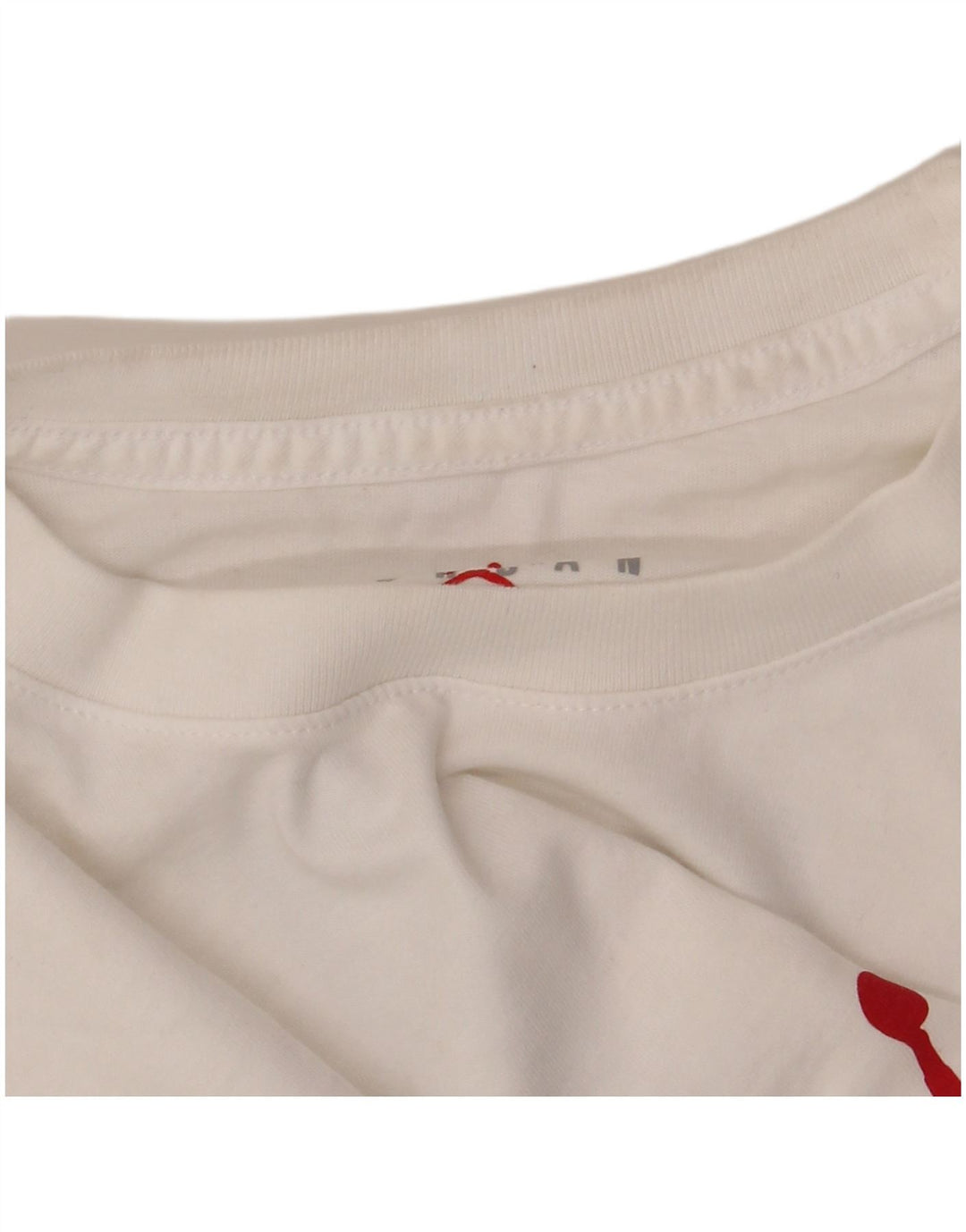 Tricou grafic Bărbați JORDAN Top mic Bumbac alb