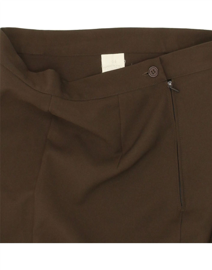 BENETTON Womens Pencil Skirt IT 44 Medium  W28  Khaki Polyester Vintage Benetton and Second-Hand Benetton from Messina Hembry 