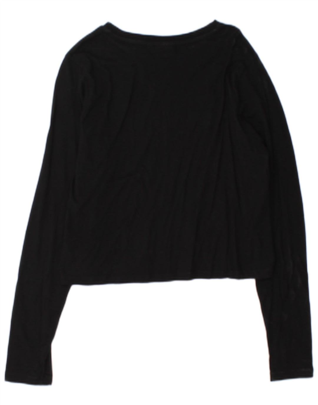 Top Crop Graphic Femei Fila cu mânecă lungă UK 14 Large Black