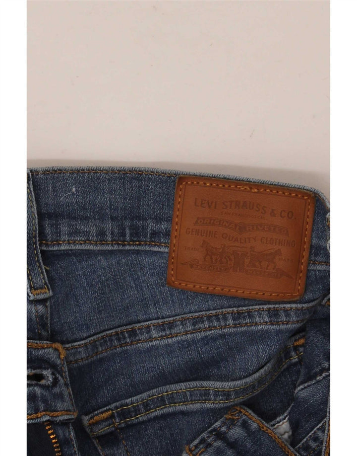 Blugi slim pentru femei Levi's Distressed W26 L32 Blue