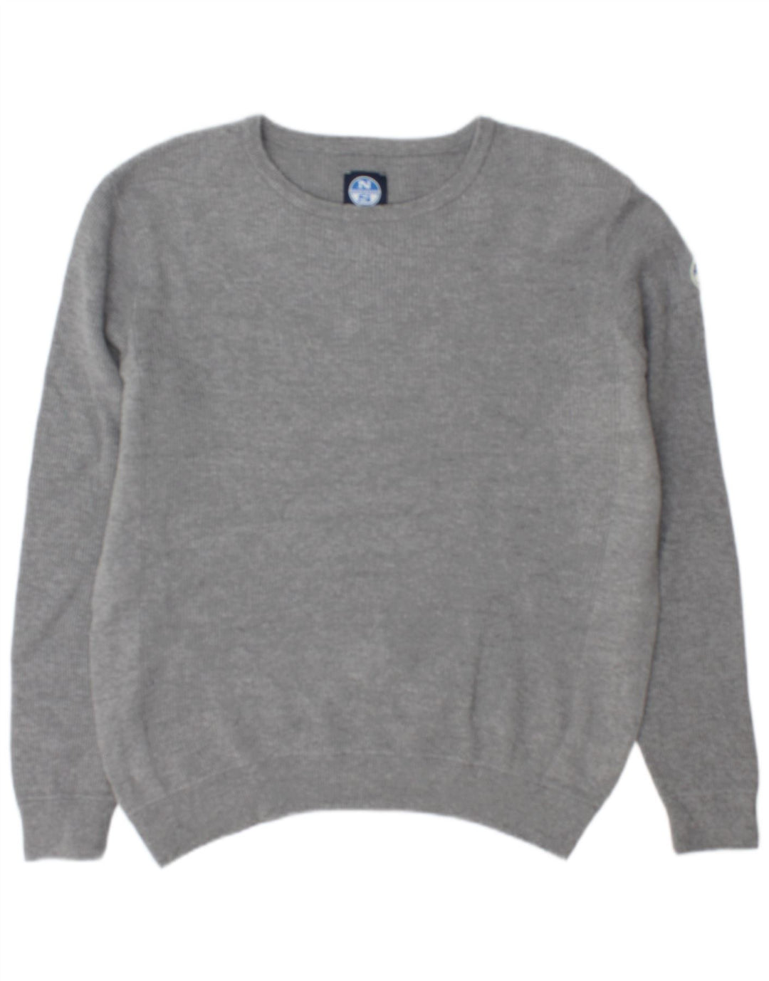 Pulover North Sails pentru bărbați, cu gât crew, XL, bumbac gri