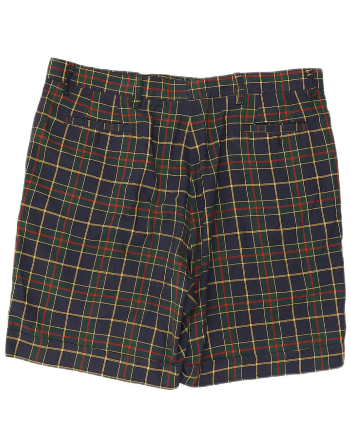 BELFE & BELFE pantaloni scurți chino pentru bărbați IT 54 2XL W38 bleumarin poliester check
