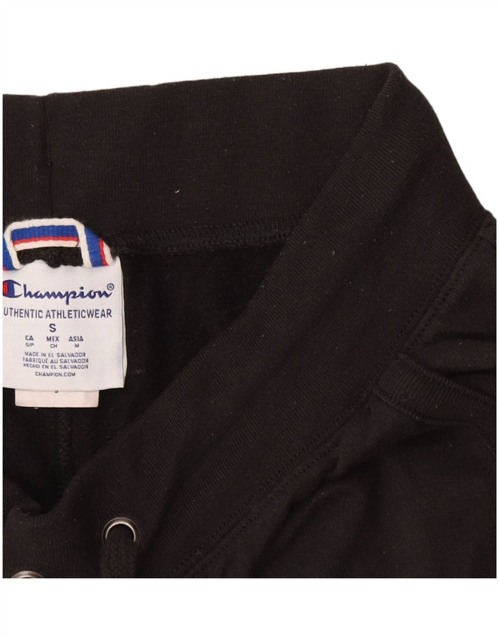 Pantaloni de trening pentru femei Champion Pantaloni de jogging UK 10 Poliester negru mic