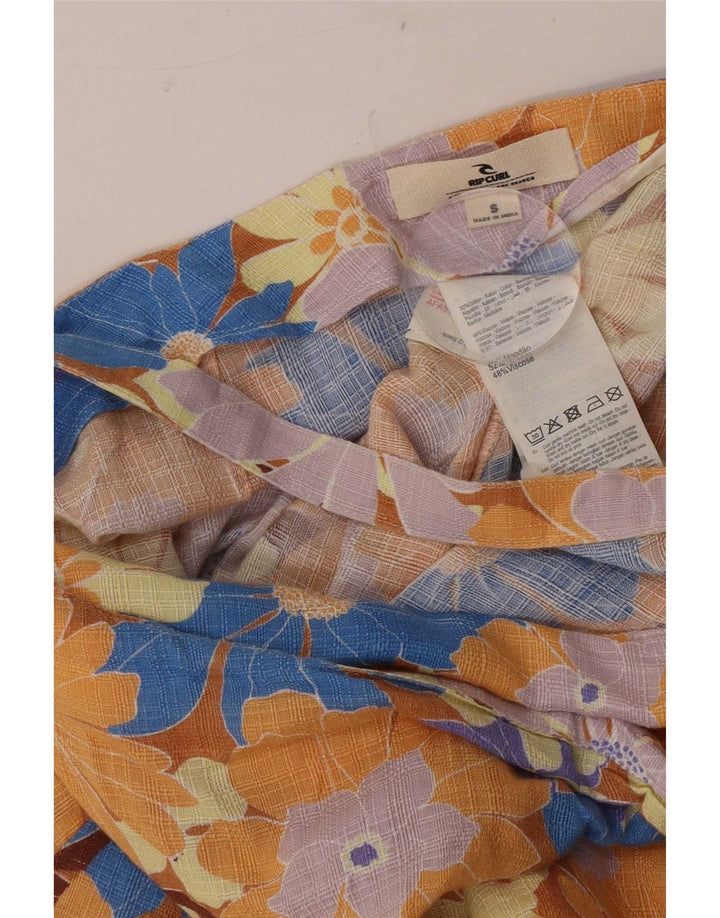 Fusta Wrap pentru femei Rip Curl Small W26 Multicolor Floral Bumbac