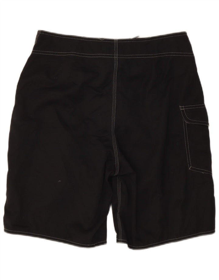 Pantaloni scurți de înot Vans pentru bărbați, poliester mediu negru