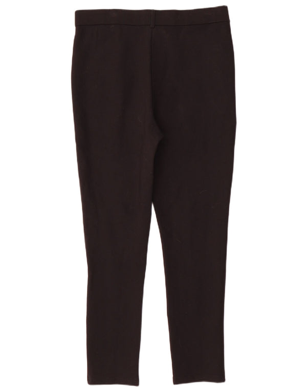 Pantaloni skinny casual pentru femei Zara XL W36 L28 Negru Viscoza