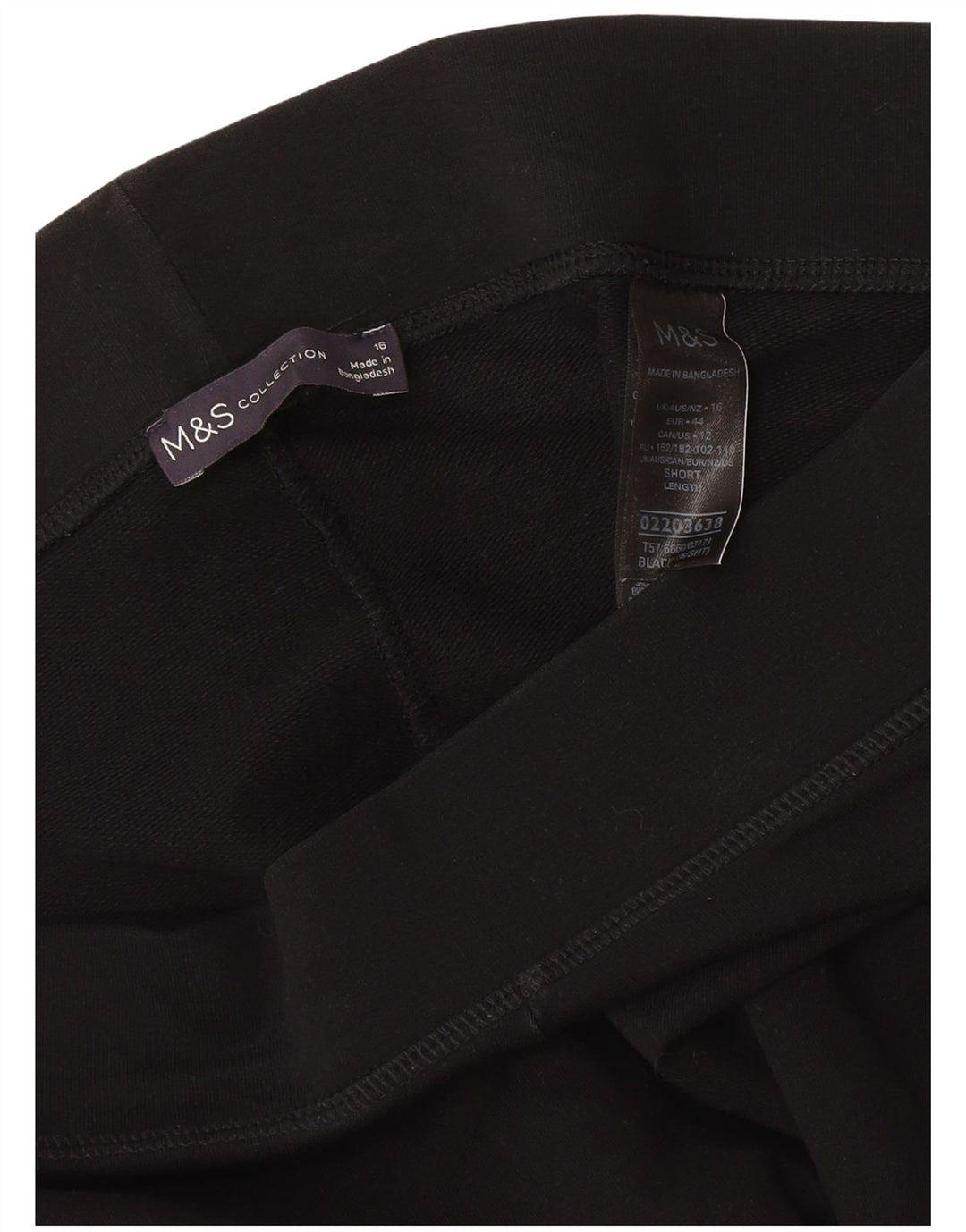 Leggings pentru femei Marks & Spencer UK 16, mare, negru, bumbac