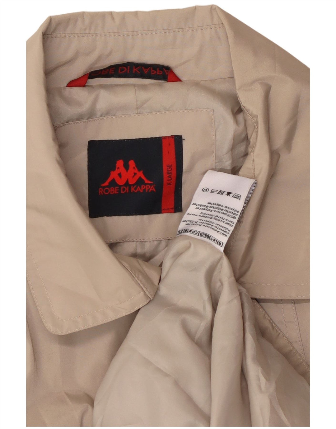 Trench pentru femei Kappa UK 18 XL poliester bej