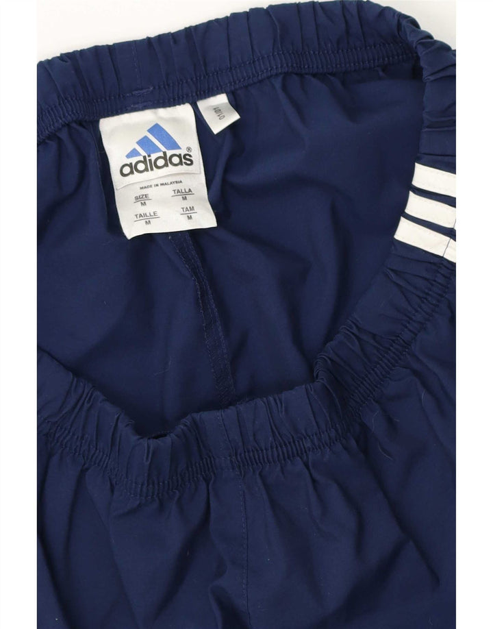 Pantaloni scurți sport Adidas pentru bărbați, poliester, albastru, mediu