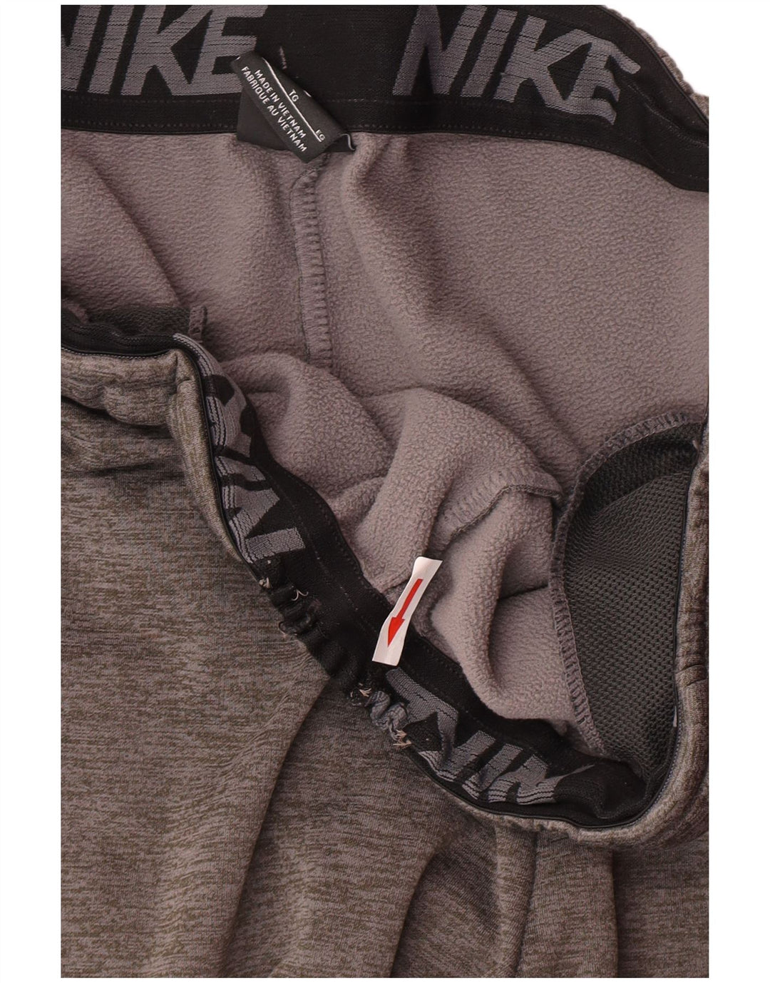 Pantaloni de trening Nike Dri Fit pentru bărbați Pantaloni de jogging XL Gri poliester cu pături