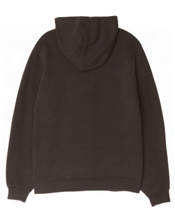 Abercrombie & Fitch Mens Zip Hoodie Sweater XL Grey Flecked Cotton