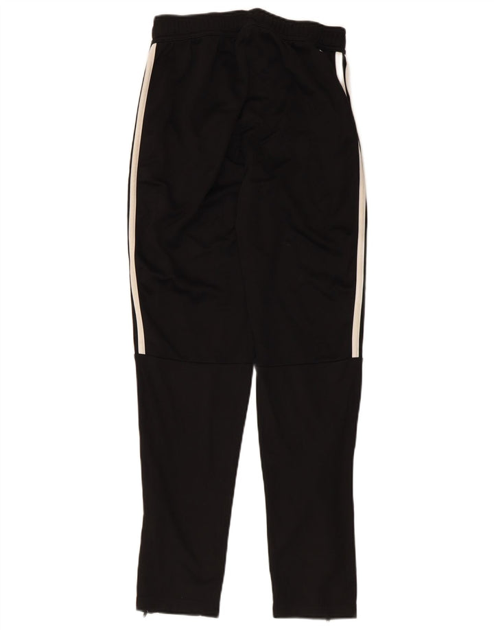 Pantaloni de trening Adidas baieti 13-14 ani poliester negru