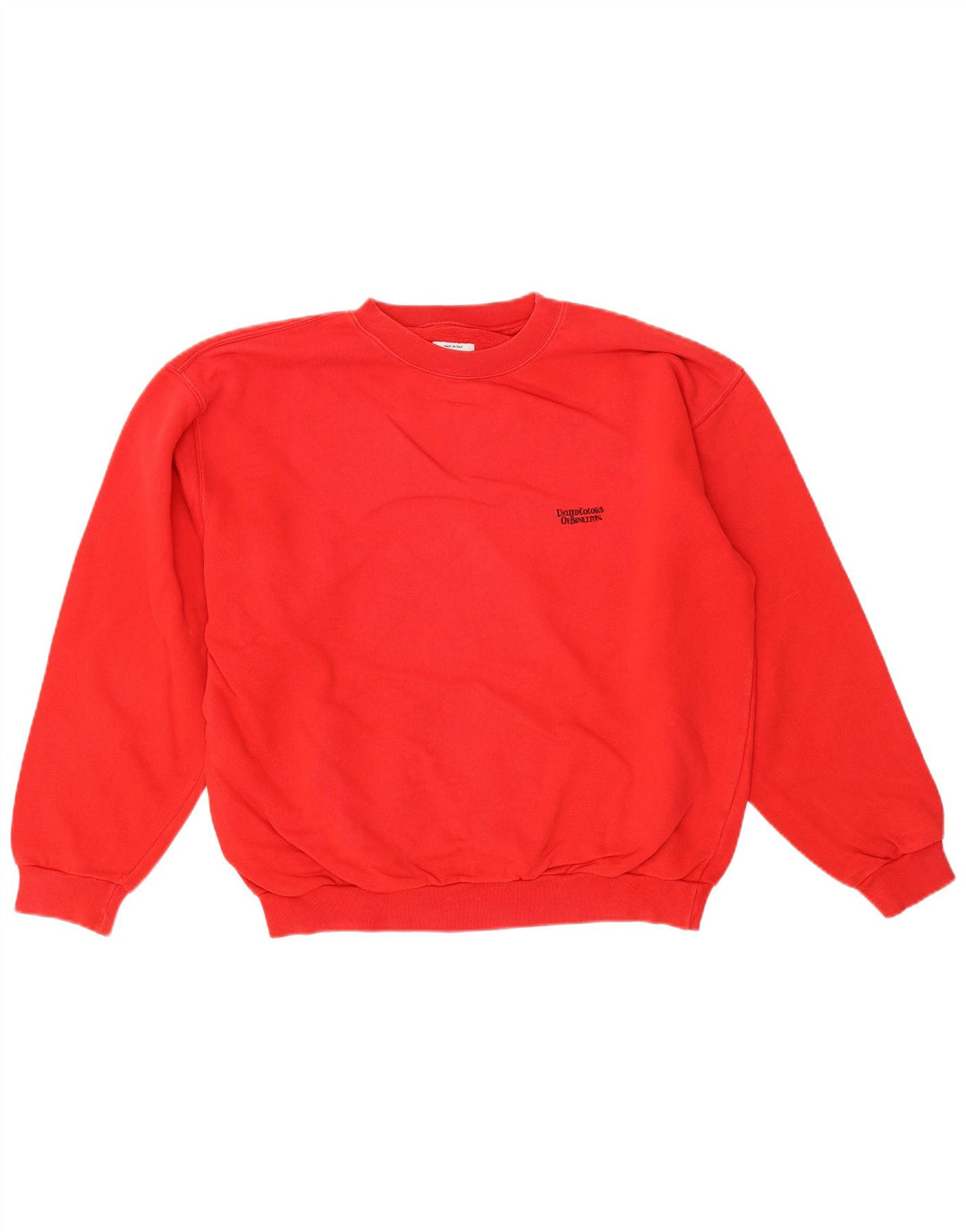 Pulover supradimensionat pentru femei Benetton UK 14 Medium Red