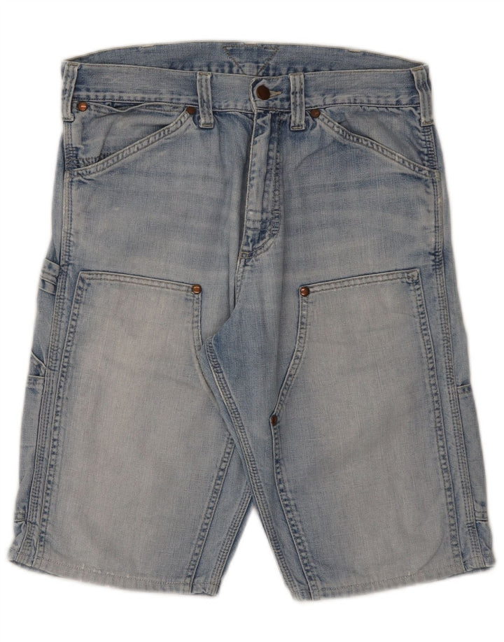 Pantaloni scurți din denim cargo pentru bărbați Meltin' Pot W31 Medium Blue