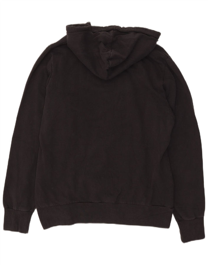 Pulover grafic pentru bărbați, bumbac negru 2XL