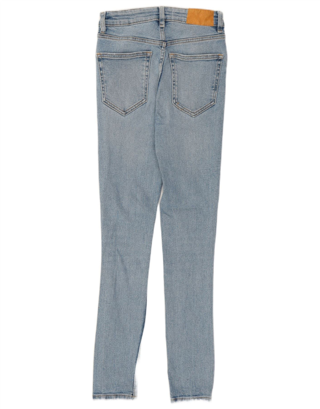 Blugi skinny dama Zara EU 34 XS W24 L27 Albastru Bumbac