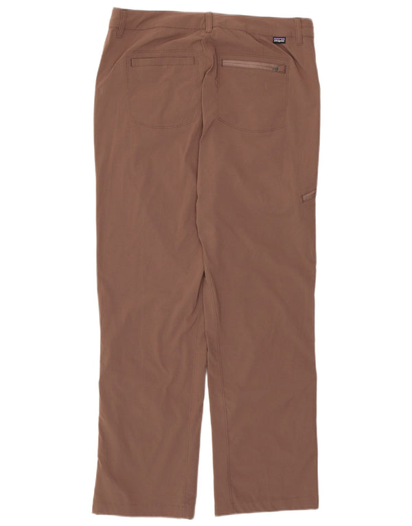 Pantaloni cargo Patagonia pentru femei US 8 Medium W30 L29 Maro Poliamidă