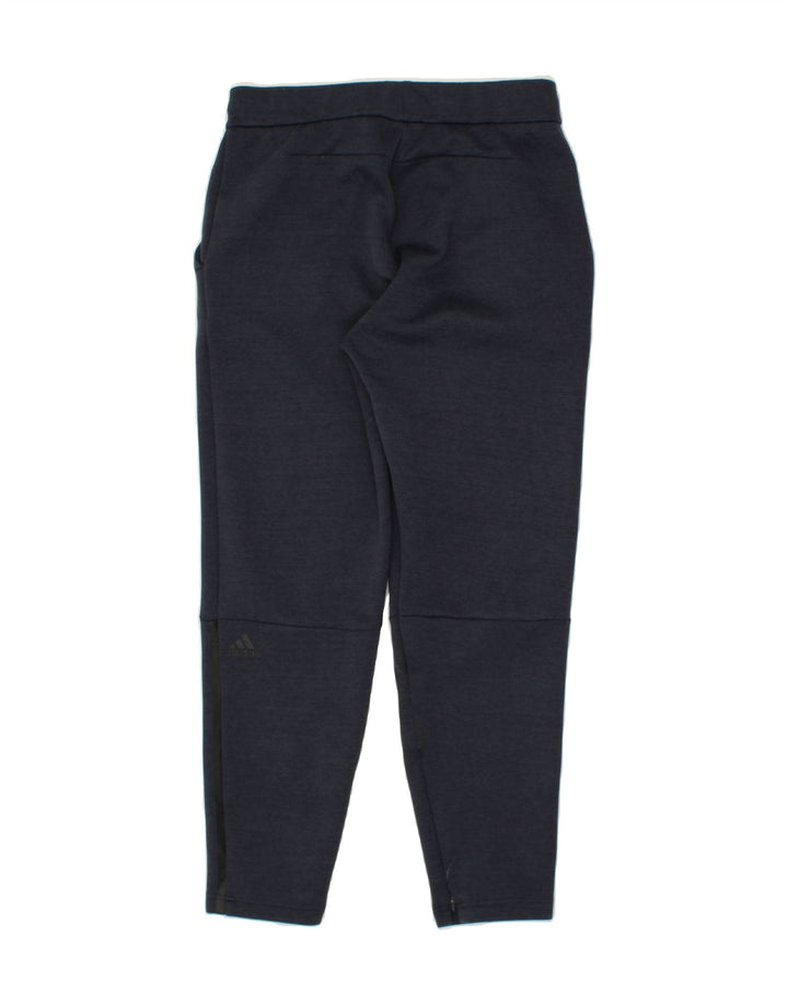 ADIDAS Womens Tracksuit Trousers Medium Navy Blue Polyester Vintage Adidas and Second-Hand Adidas from Messina Hembry 