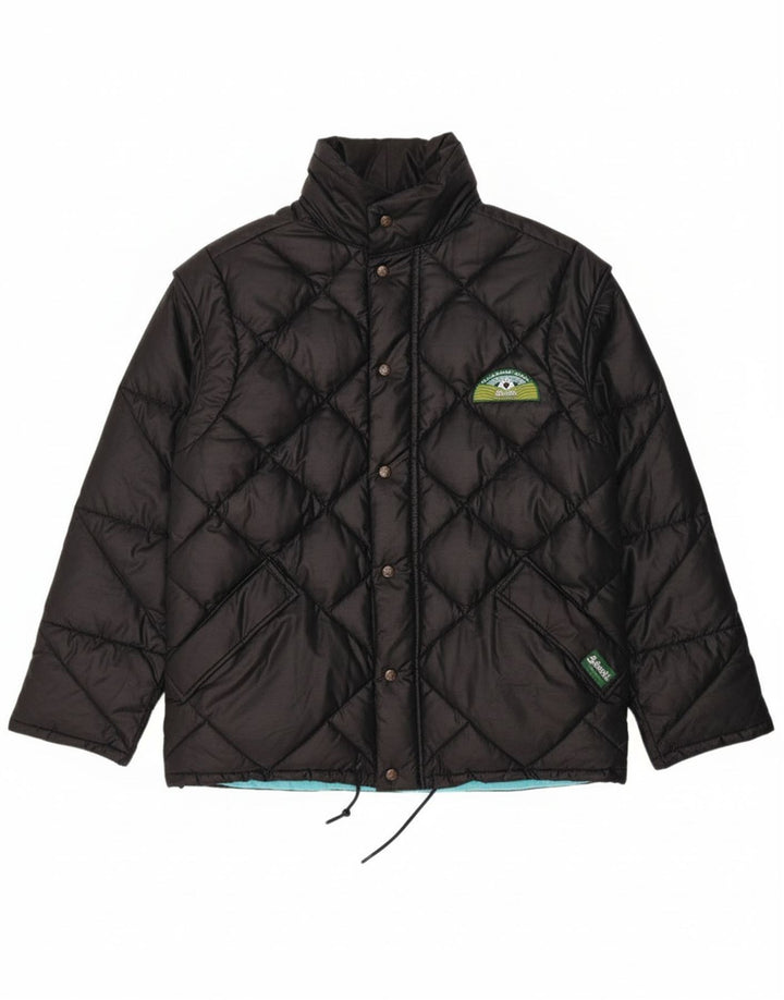 Jachetă căptușită reversibilă pentru bărbați DOLOMITE UK 34 XS Poliester negru