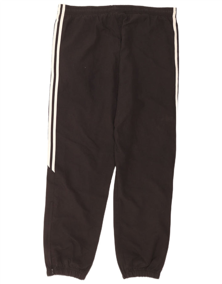 Pantaloni de trening pentru bărbați Adidas Pantaloni de jogging Mediu Negru Poliester Sport